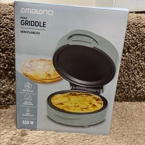 Ambiano Mini Griddle in Gray